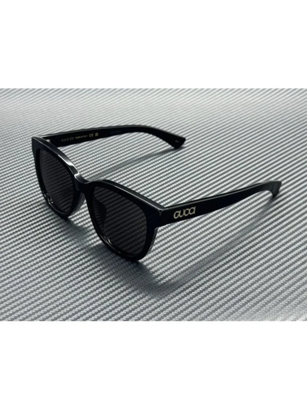 New Gucci Men Black Sunglasses 55-19-145